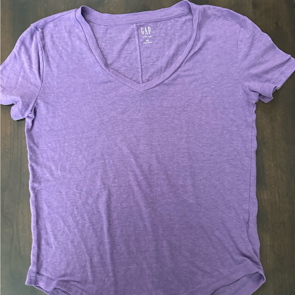 GAP Lavender Linen Tee